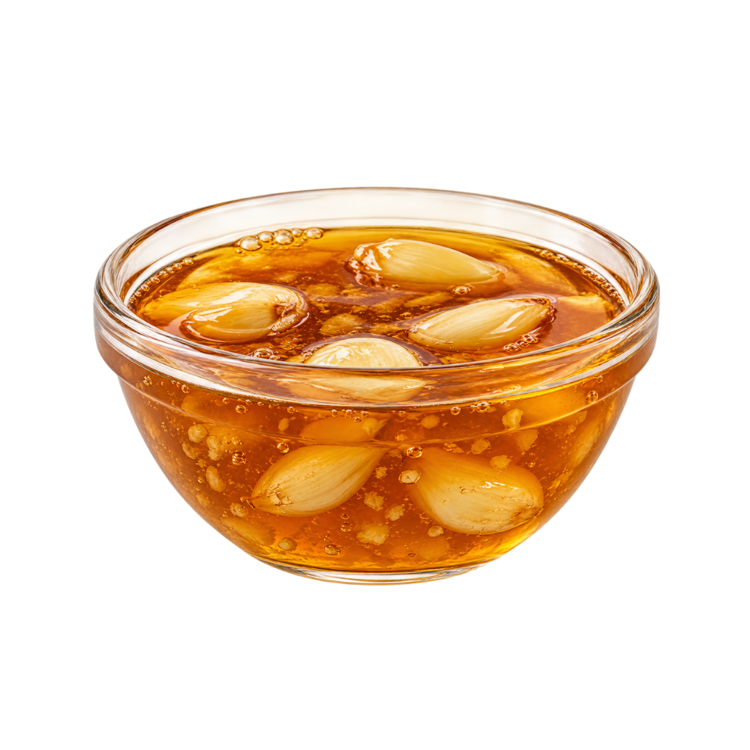 Fermented Garlic Honey